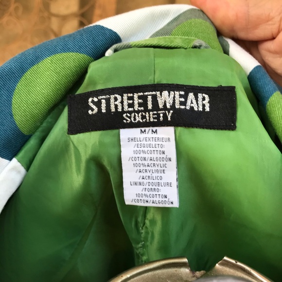 Streetwear Society 3/4 Sleeve Heavy Cotton Jacket - Picture 10 of 11